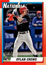 2025 Topps Series 1 1990 Topps Baseball Dylan Crews #T90-89