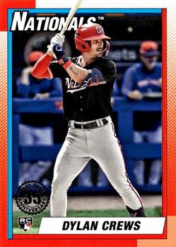 2025 Topps Series 1 1990 Topps Baseball Dylan Crews #T90-89