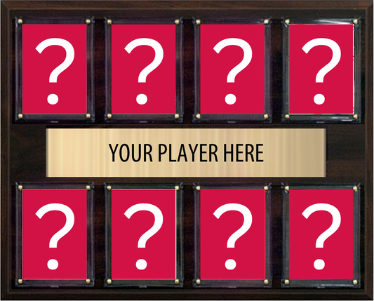 Custom Premium Fan Cave Plaque - Your Player Here