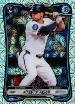 2026 Bowman Mega Box Mojo Refractor Jakob Marsee #86