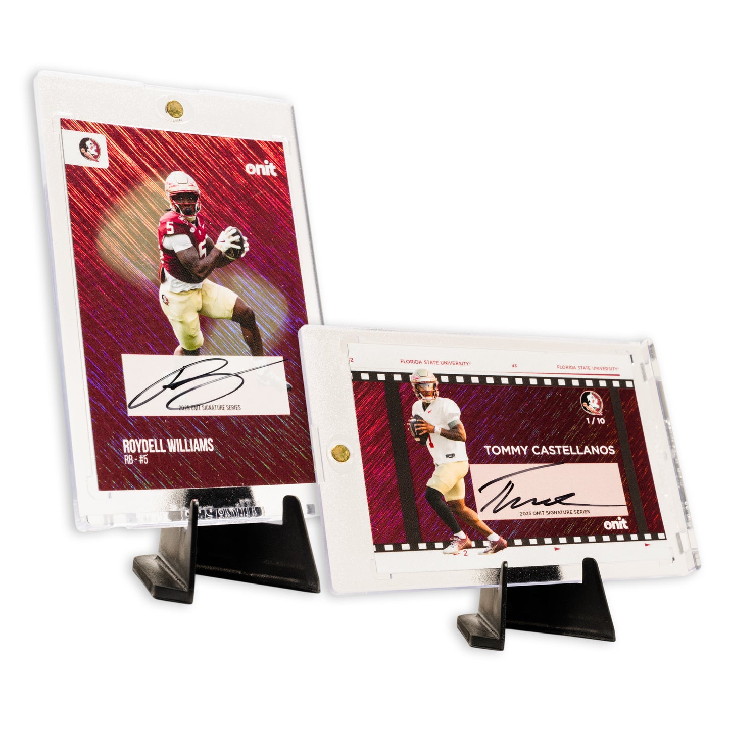 Florida State University Football 2025 Trading Cards - Platinum Box hand-collated team set