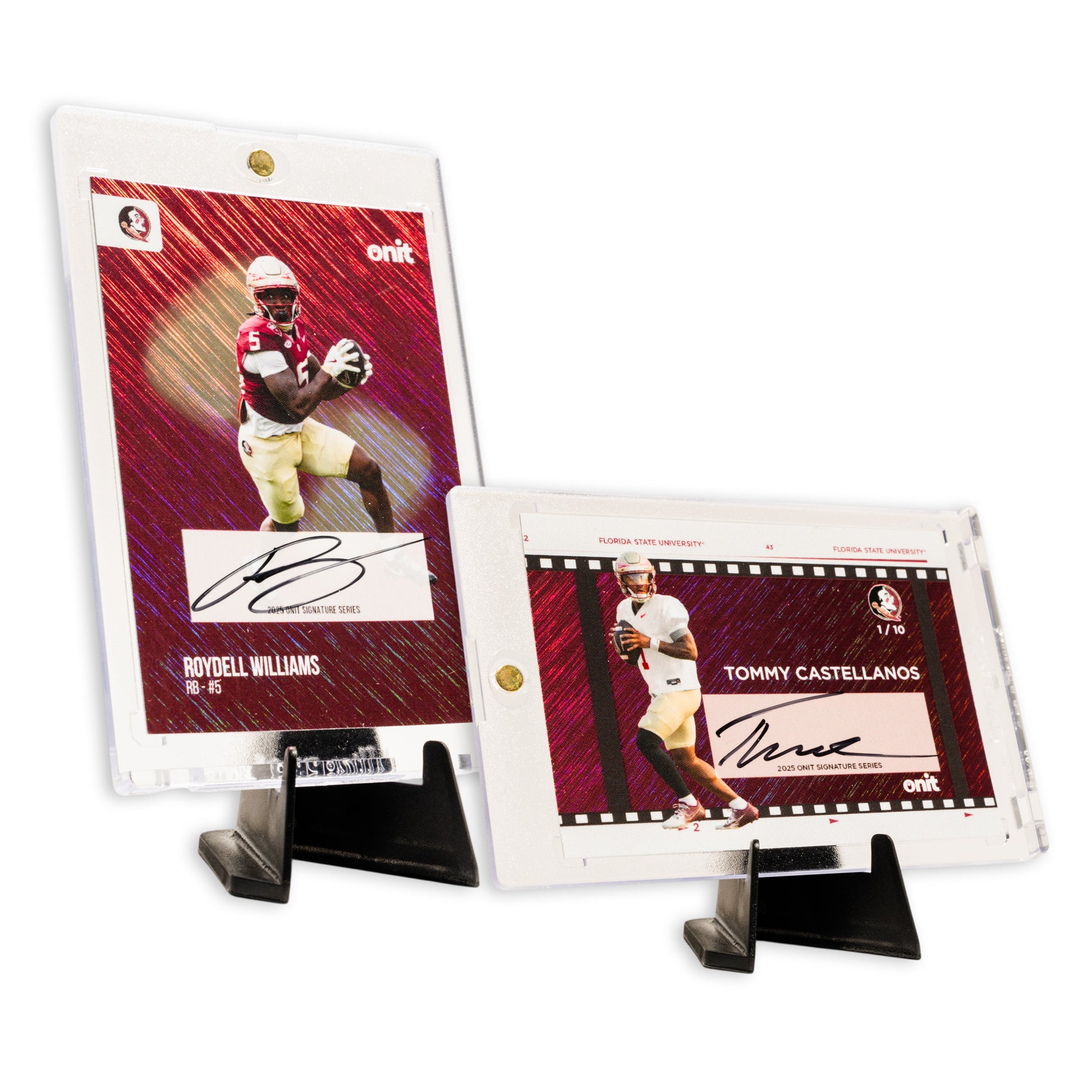 Florida State University Football 2025 Trading Cards - Platinum Box hand-collated team set