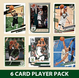 Giannis Antetokounmpo 6 Card Player Pack 2023-24 Hoops Donruss Milwaukee Bucks