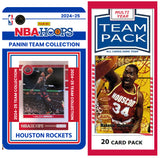 Houston Rockets Multiyear Pack 20 Cards Olajuwon + 2024-25 HOOPS Team Set Jalen Green