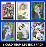 Jewish Legends 6 Card MLB  Pack 2024 2023 Topps Bowman Koufax Bregman Shawn Green