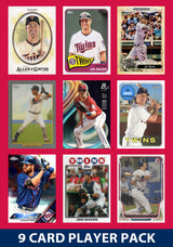 Joe Mauer Minnesota Twins 9 Card Legend Pack Topps Bowman 2024 HOF 2025 2023