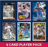 Kirby Puckett Minnesota Twins 6 Card Legend Pack Topps Bowman 2025 2024 2023