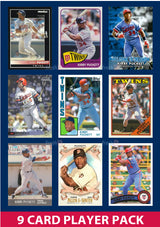 Kirby Puckett Minnesota Twins 9 Card Legend Pack Topps Bowman 2025 2024 2023