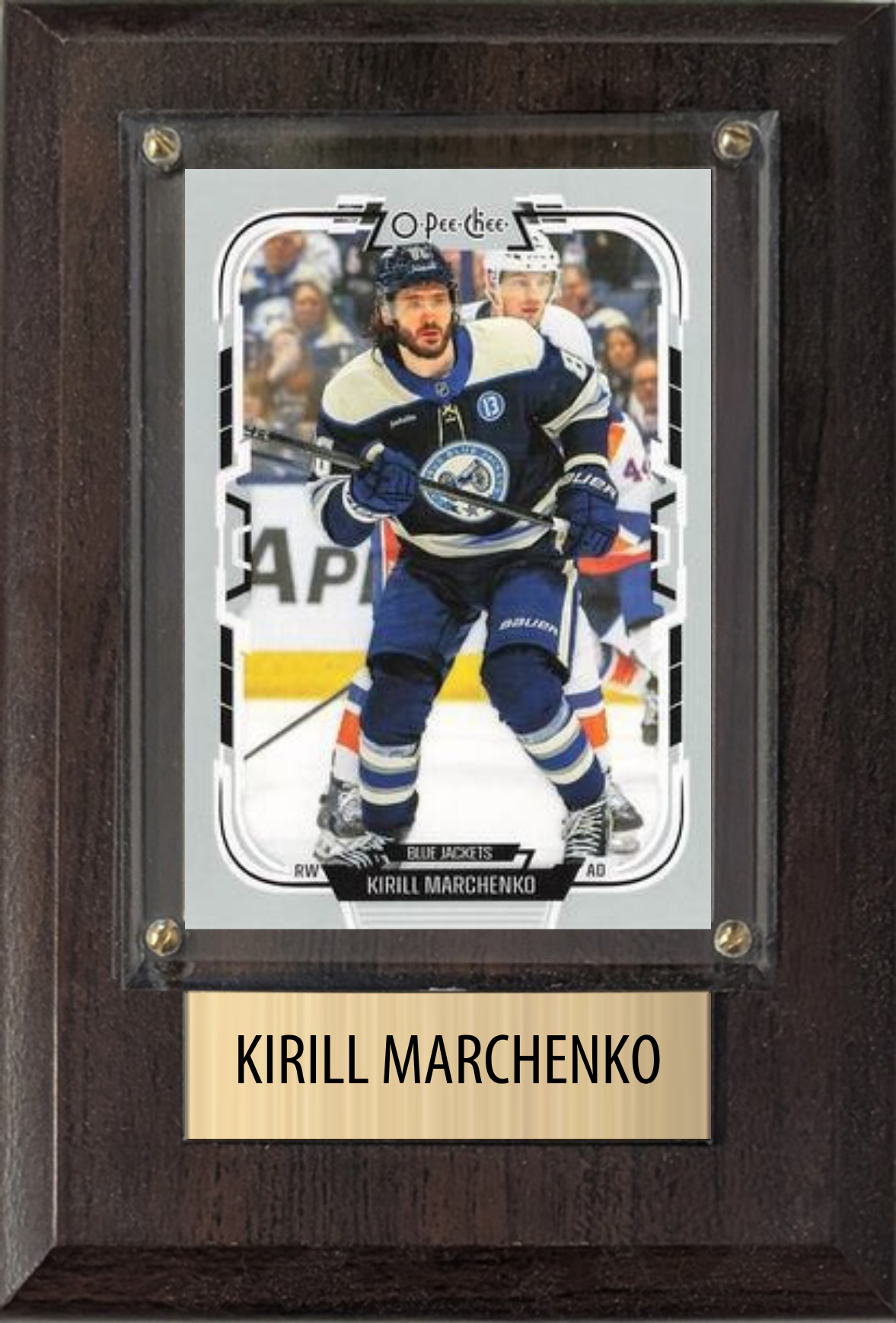 Kirill Marchenko Columbus Blue Jackets plaque