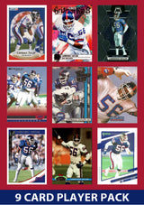 Lawrence Taylor 9 Card Legend Pack 2024 2025 Donruss Topps Panini Score New York Giants