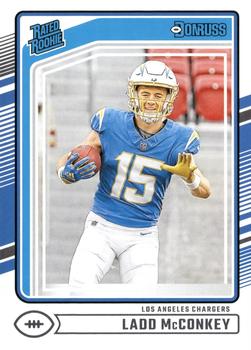Los Angeles Chargers 2025 2024 2023 Team Pack 20 Cards Tomlinson + 2024 Donruss Team Set Herbert plaque