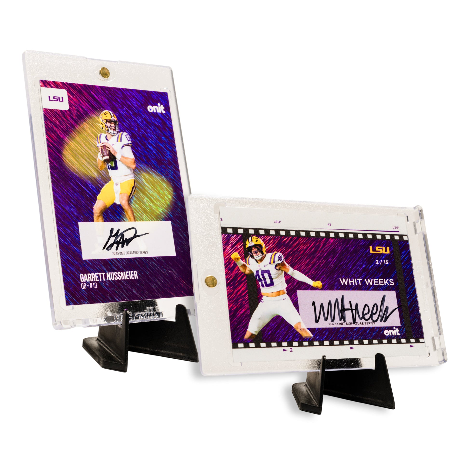 LSU Football 2025 Trading Cards - Prime Box hand-collated team set
