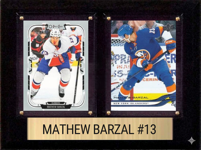 Mathew Barzal New York Islanders plaque