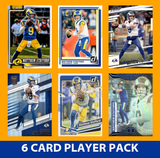Matthew Stafford 6 Card Player Pack 2023 2024 2025 Donruss Panini Score LA Rams