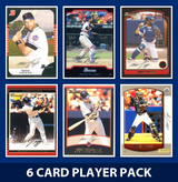 Mike Piazza 6 Card Legend Pack 2005 2004 2003 Bowman New York Mets