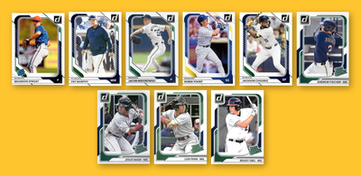 2026 Donruss Baseball Team Set 9 Cards Milwaukee Brewers Chourio Made