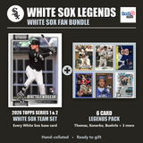 Chicago White Sox Legends Baseball Fan Bundle - 2026 Topps Series 1 & 2 Team Set + 6 Card Legends Pack