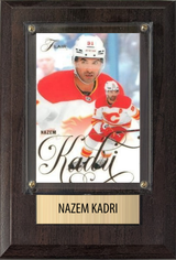 Nazem Kadri Calgary Flames Fan Gift Plaque 4x6 1 Card Upper Deck 2024 2025 2026
