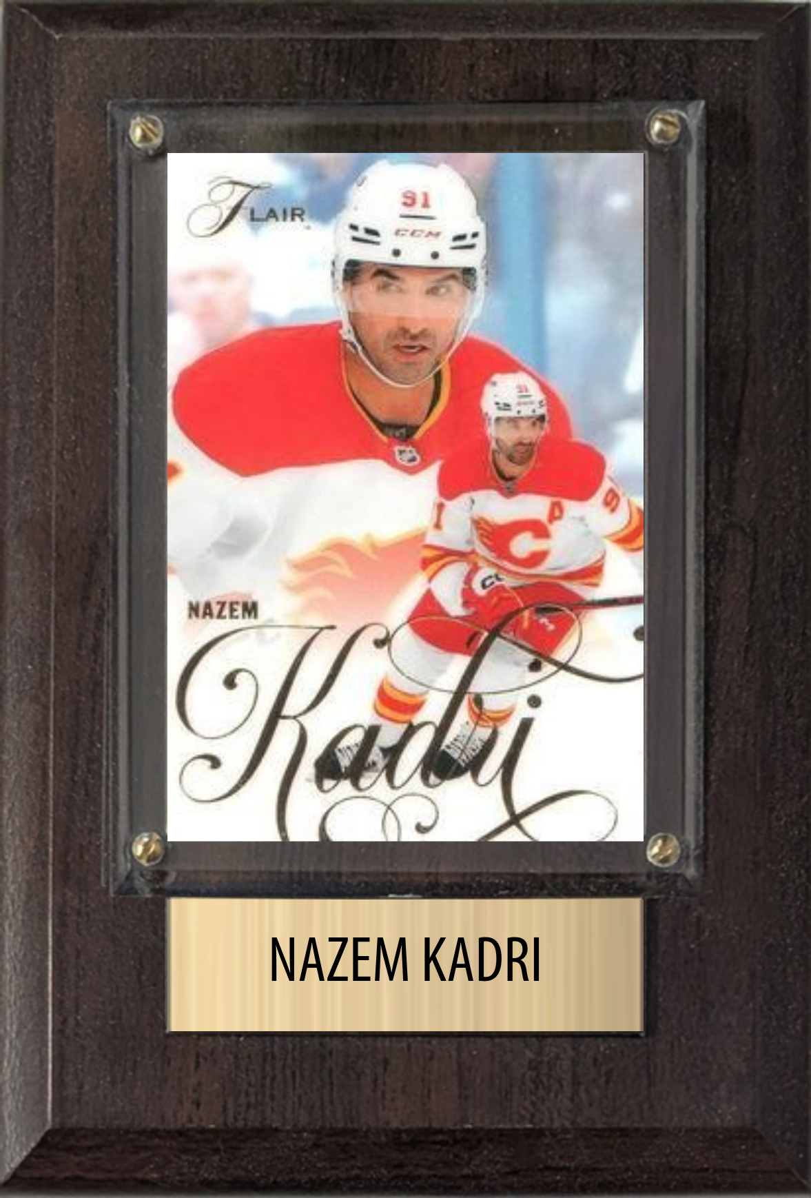 Nazem Kadri Calgary Flames plaque