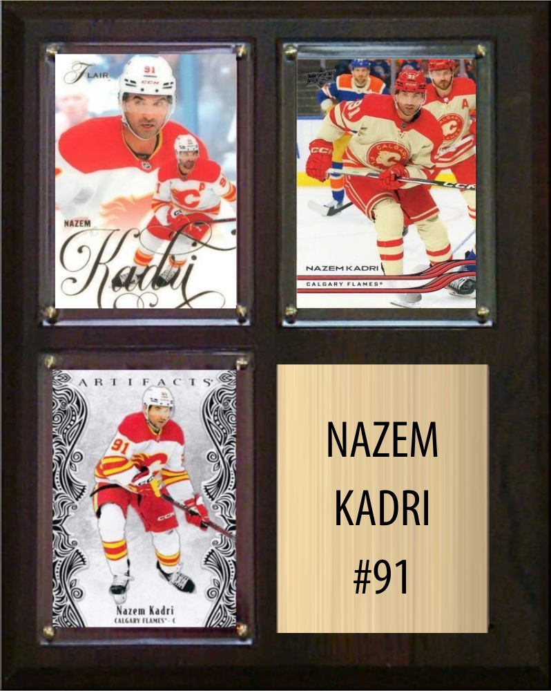 Nazem Kadri Calgary Flames plaque