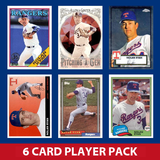 Nolan Ryan Texas Rangers 6 Card Legend Pack Topps 2025 2024 2023 Bowman