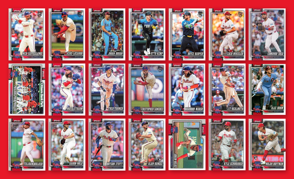 2026 Topps Series 1 & 2 Baseball Team Set 21 Cards Philadelphia Phillies Harper Turner