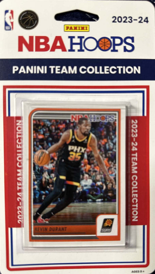 Phoenix Suns 2023 2024 Hoops Factory Sealed Team Set Kevin Durant plaque