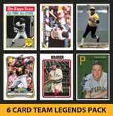 Pittsburgh Pirates 6 Card Legends Pack Topps Bowman Clemente Stargell Bonds