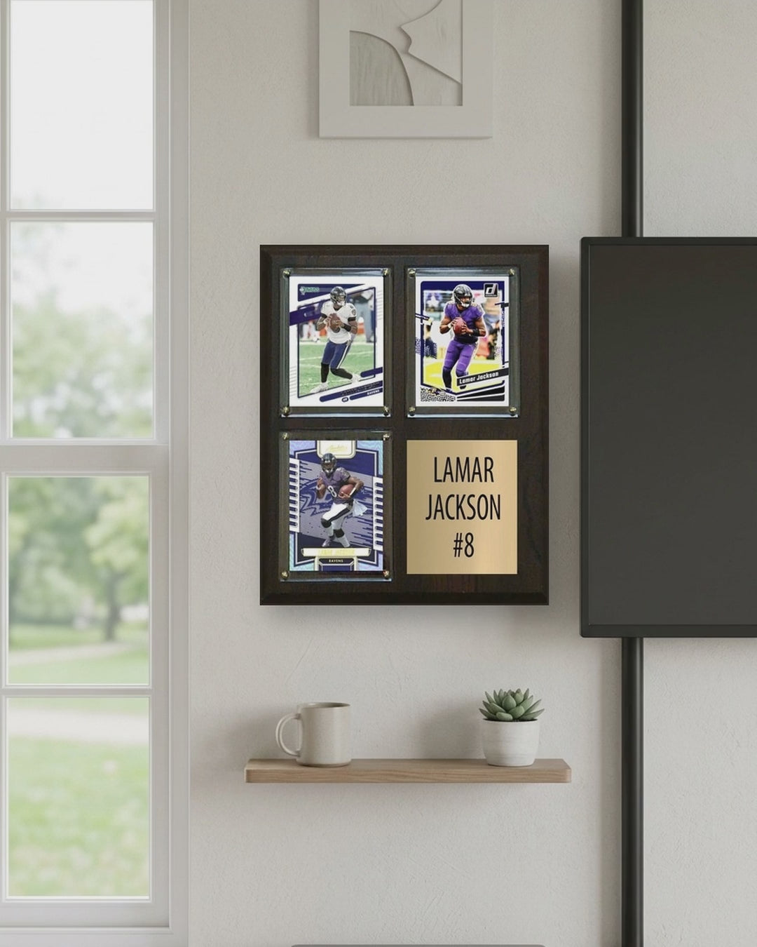Lamar Jackson plaque video - feed 4x5