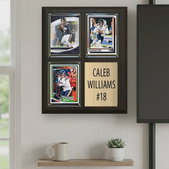 Caleb Williams plaque video - vertical 9x16