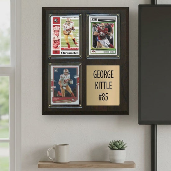 George Kittle plaque video - vertical 9x16