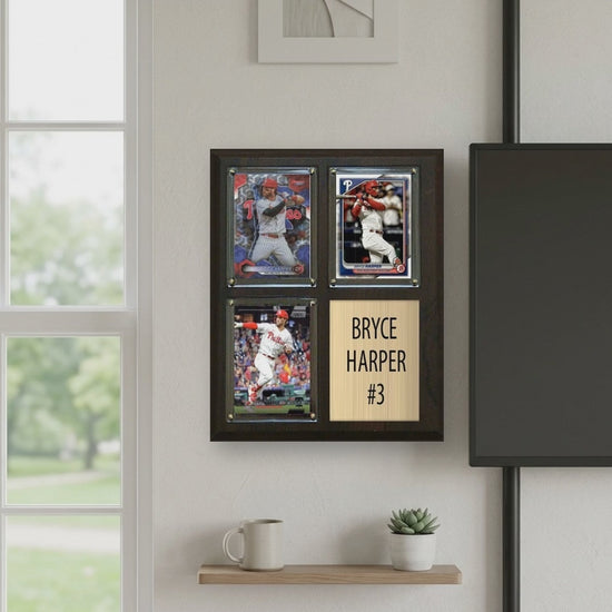 Bryce Harper plaque video - square 1x1