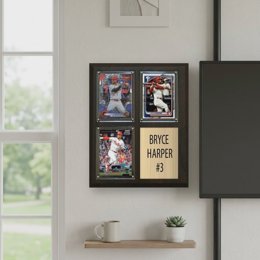 Bryce Harper plaque video - square 1x1