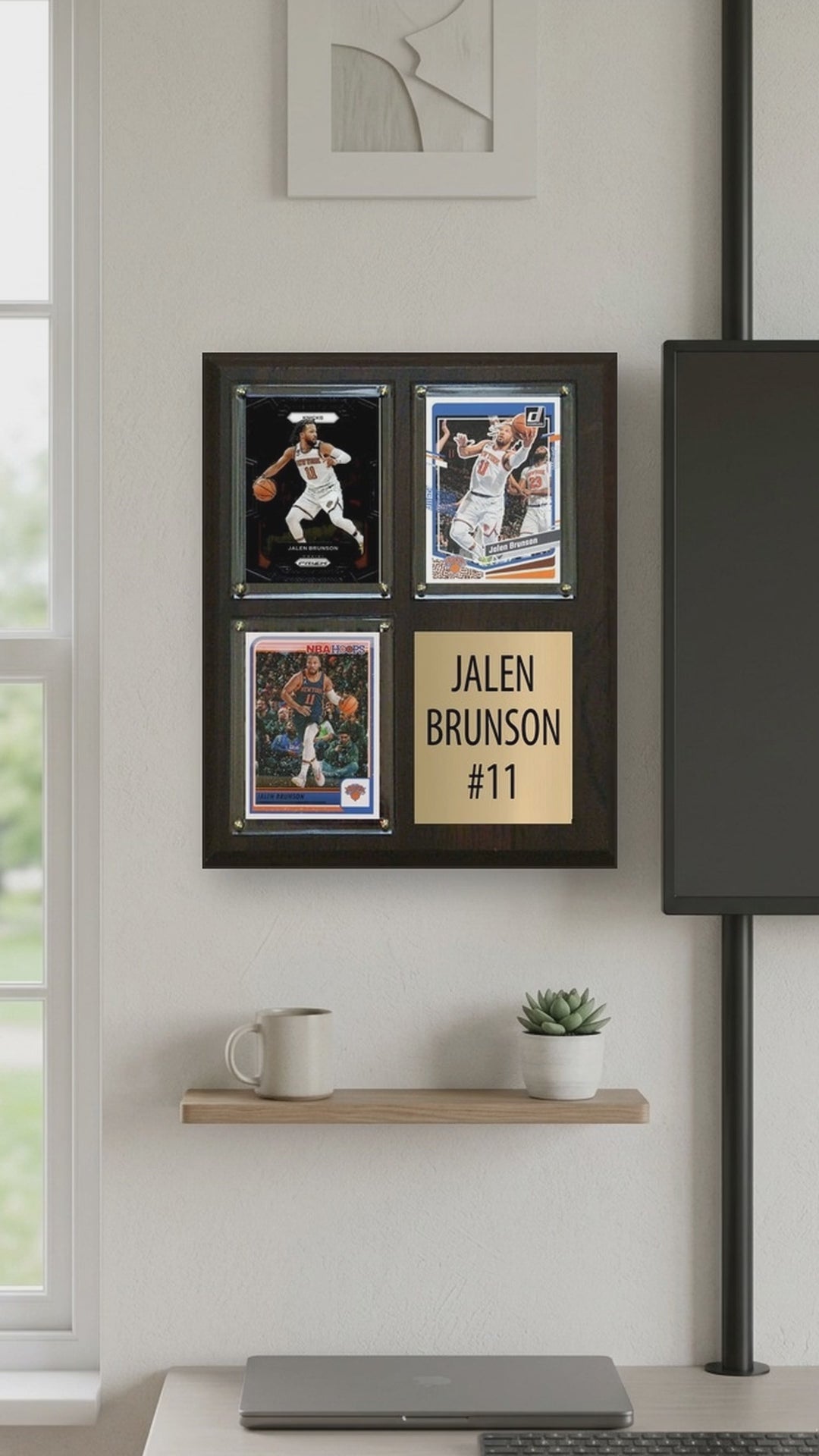 Jalen Brunson plaque video - vertical 9x16