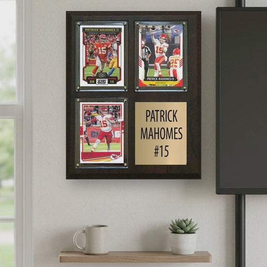 Patrick Mahomes plaque video - vertical 9x16