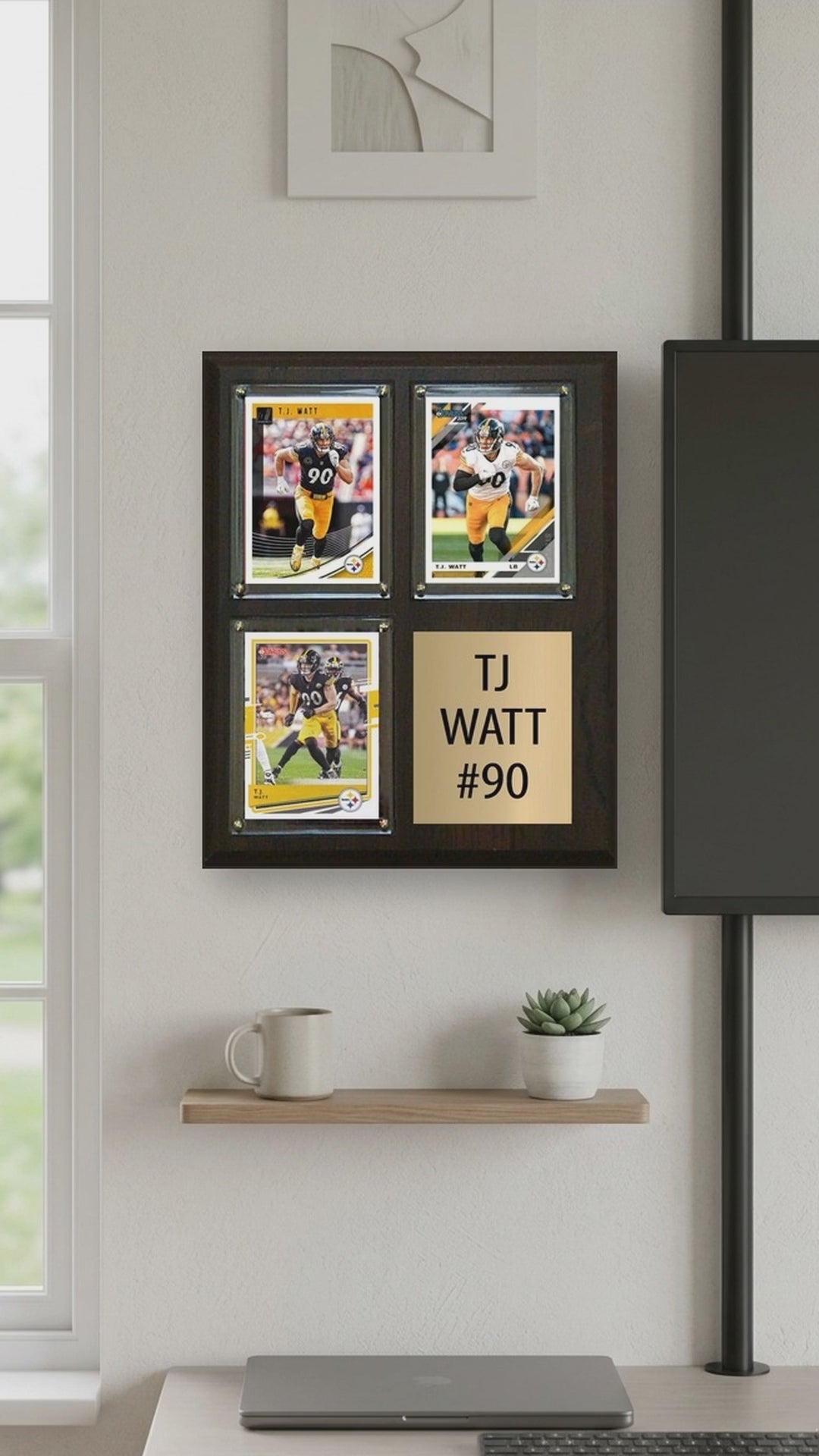 TJ Watt plaque video - vertical 9x16