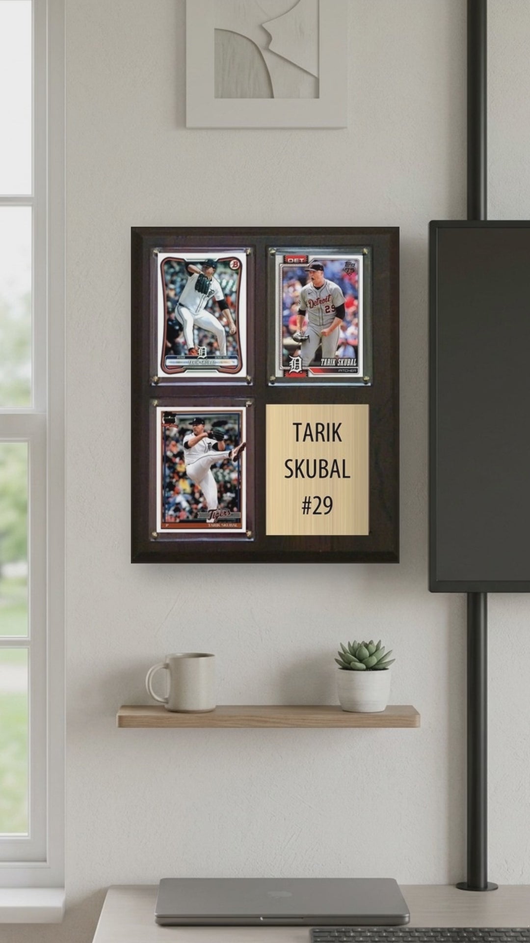 Tarik Skubal plaque video - vertical 9x16