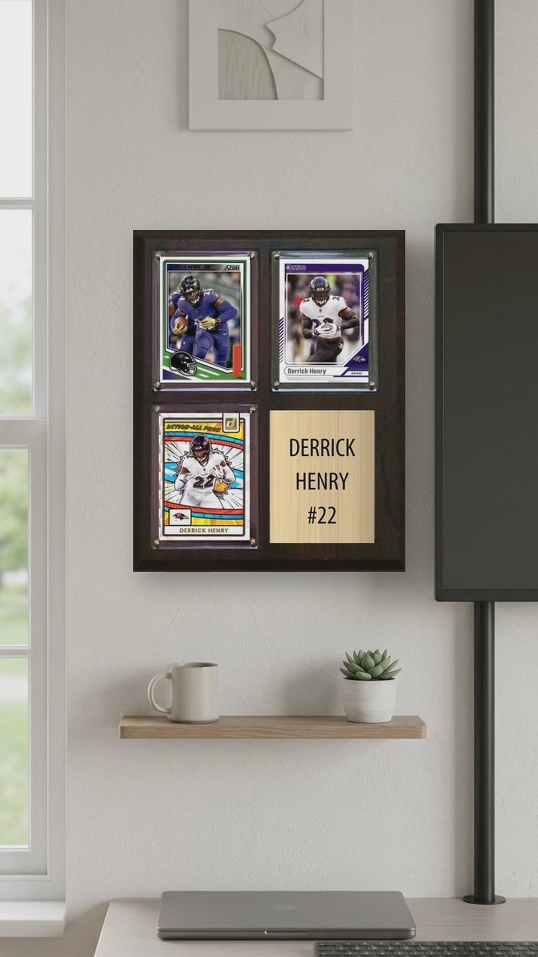 Derrick Henry plaque video - vertical 9x16