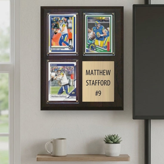 Matthew Stafford plaque video - vertical 9x16