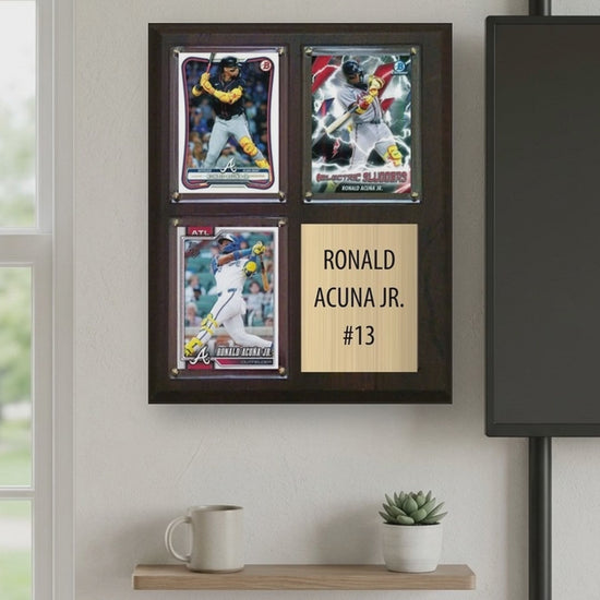 Ronald Acuna Jr. plaque video - vertical 9x16