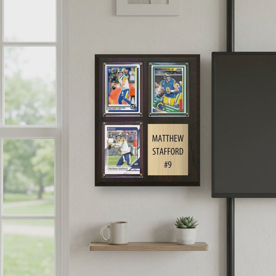 Matthew Stafford plaque video - feed 4x5
