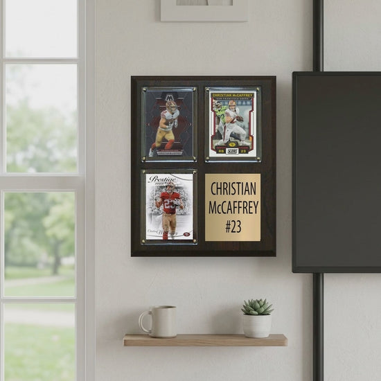 Christian McCaffrey plaque video - feed 4x5