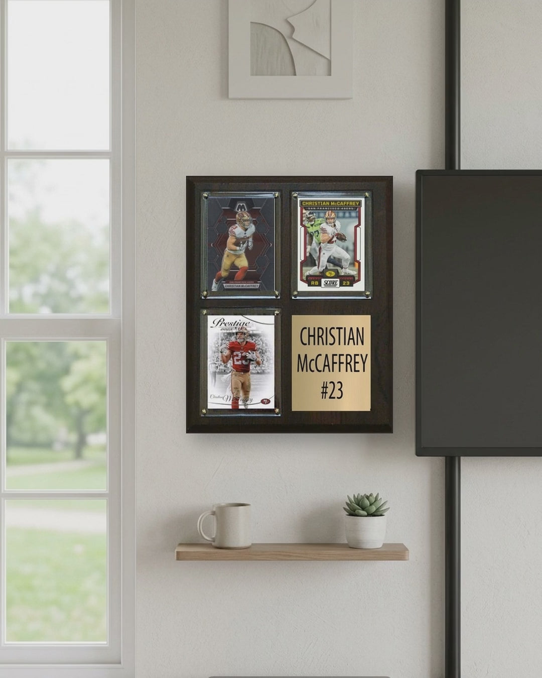 Christian McCaffrey plaque video - feed 4x5
