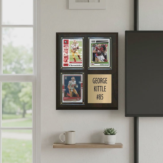 George Kittle plaque video - feed 4x5