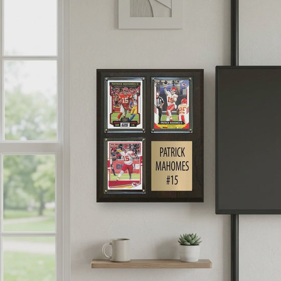 Patrick Mahomes plaque video - square 1x1