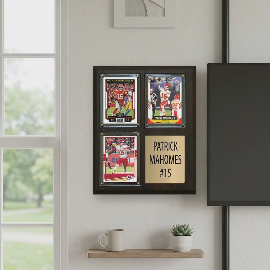 Patrick Mahomes plaque video - square 1x1