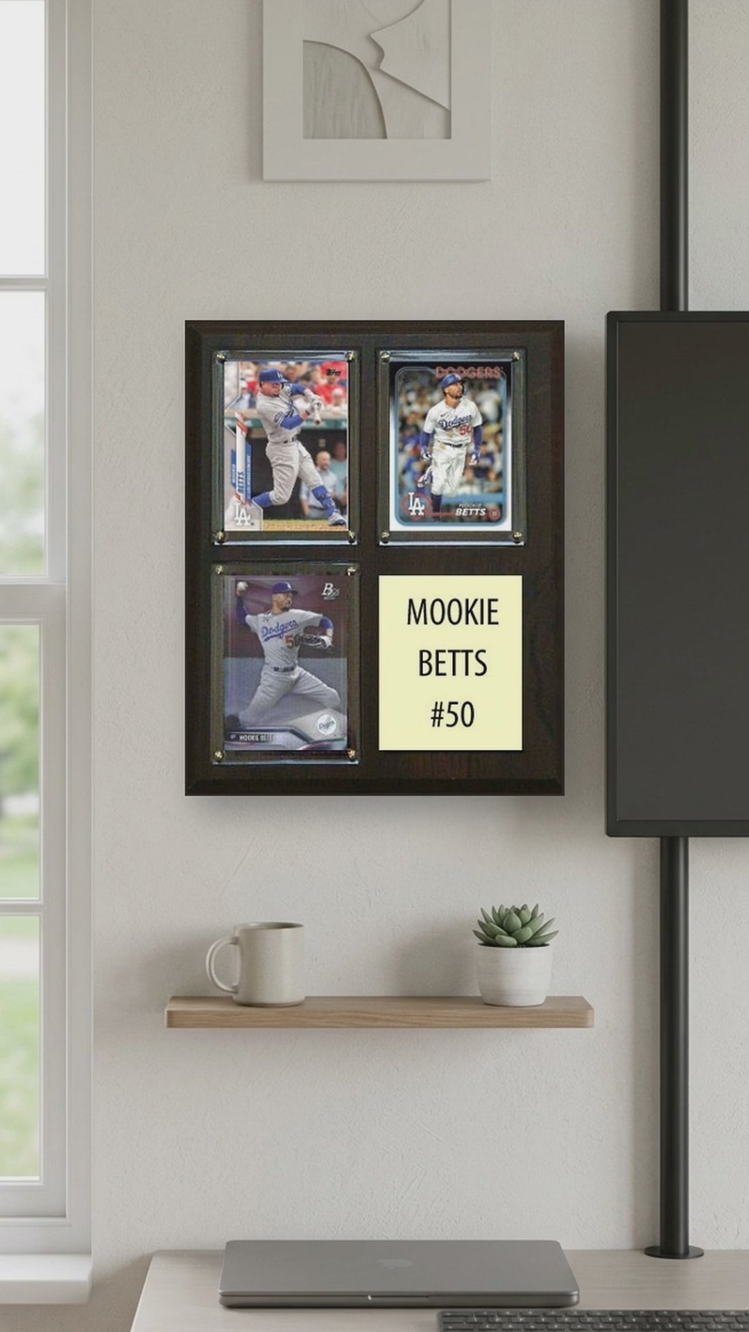 Mookie Betts plaque video - vertical 9x16