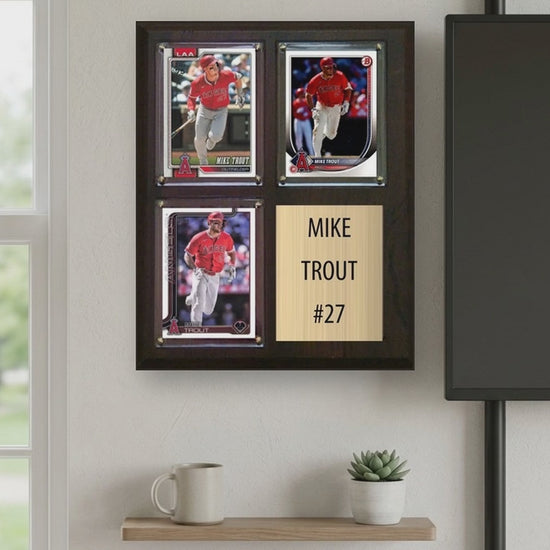Mike Trout plaque video - vertical 9x16