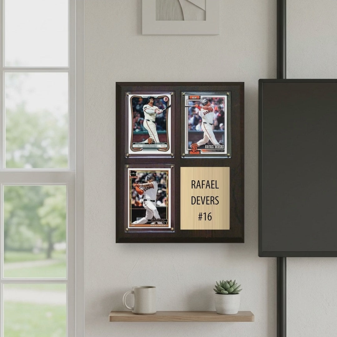 Rafael Devers plaque video - square 1x1