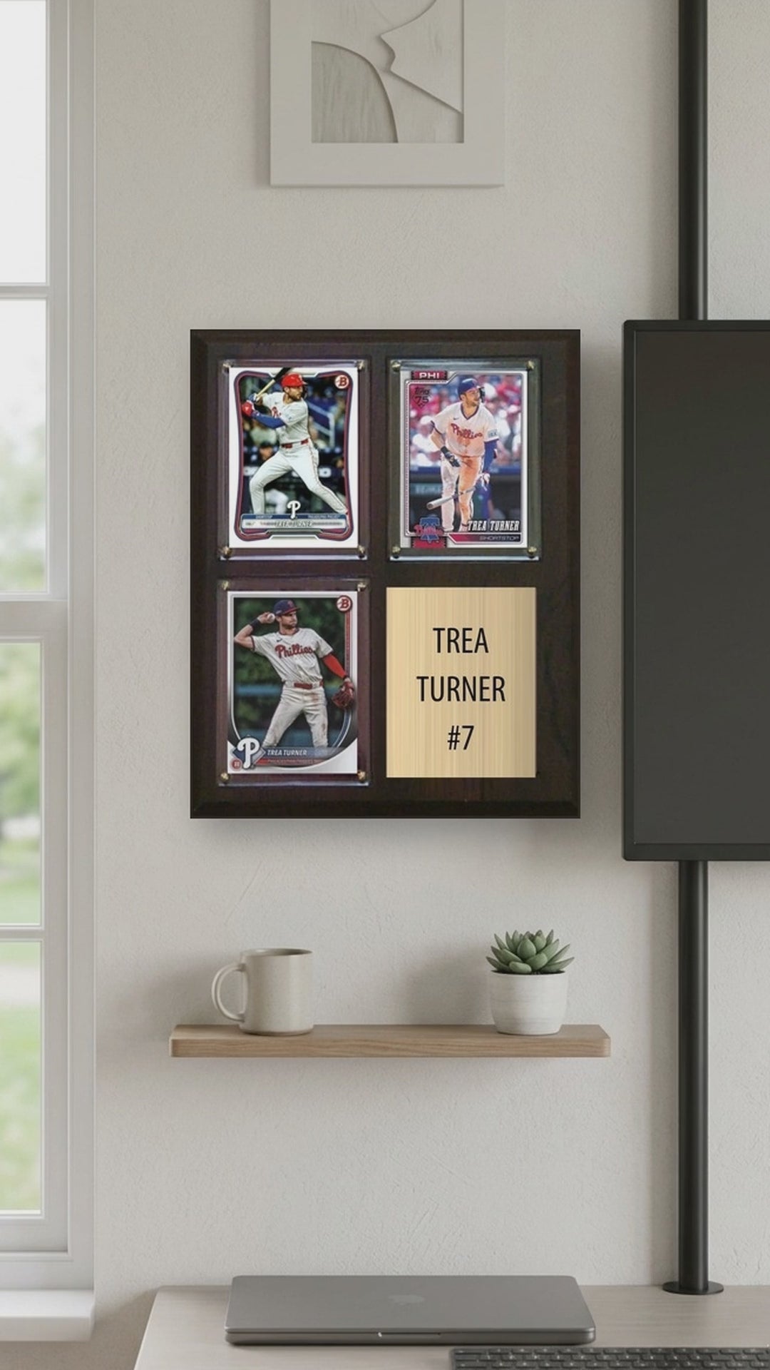 Trea Turner plaque video - vertical 9x16